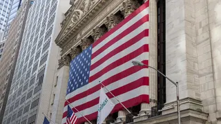 The New York Stock Exchange on Wall Street