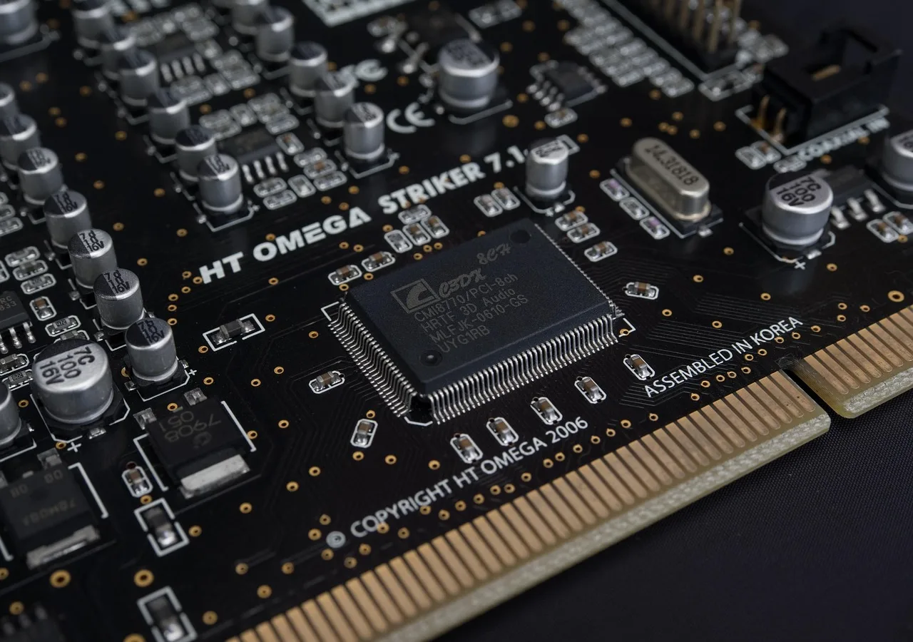 A computer memory chip