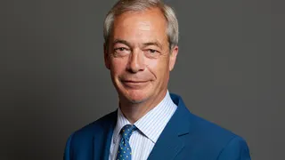 Official portrait of Nigel Farage